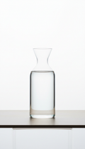 Minimal Glass Water Carafe with Lid